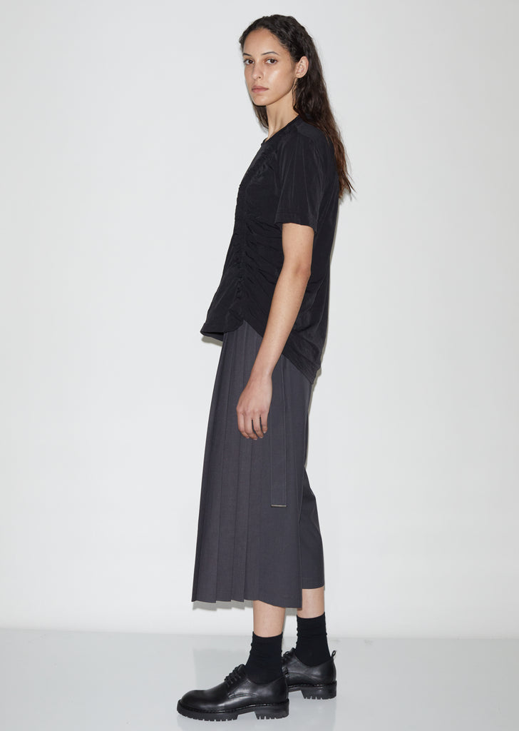 Knit Jersey Gather Tee