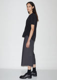 Knit Jersey Gather Tee