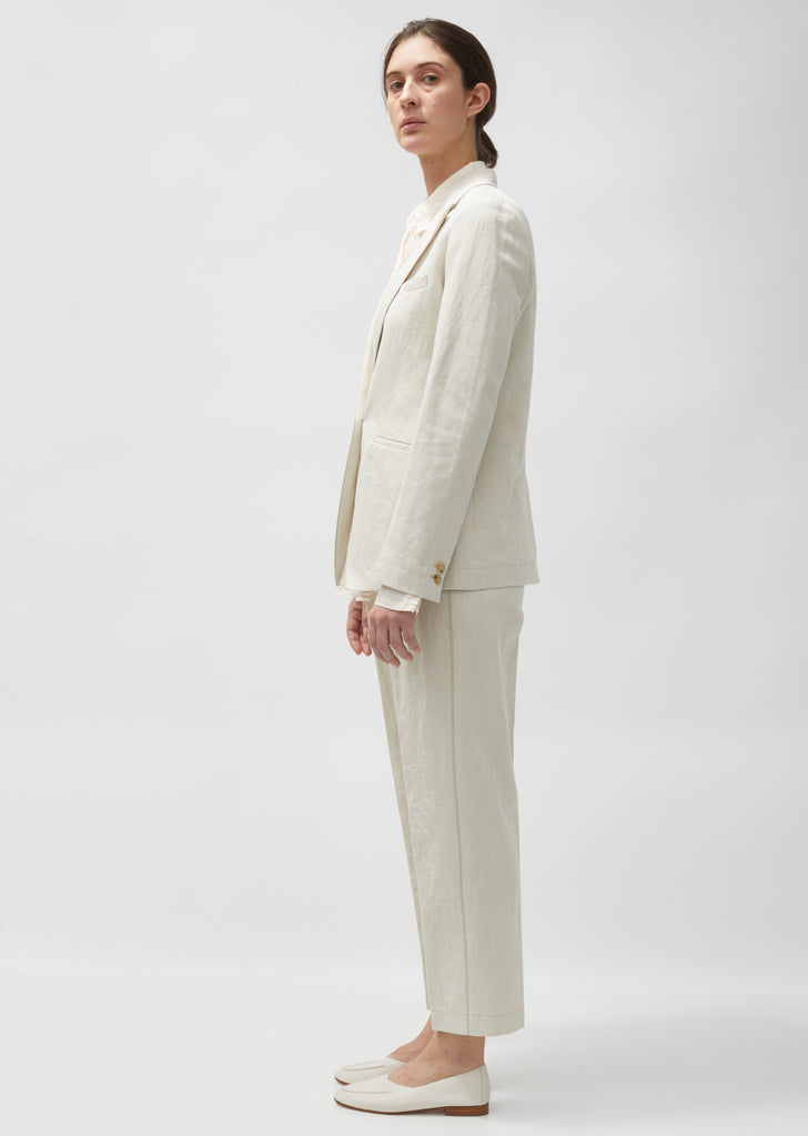 Cotton & Linen Structured Jacket