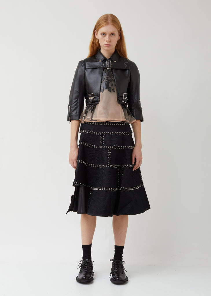 Synthetic Leather Bonding Jacket