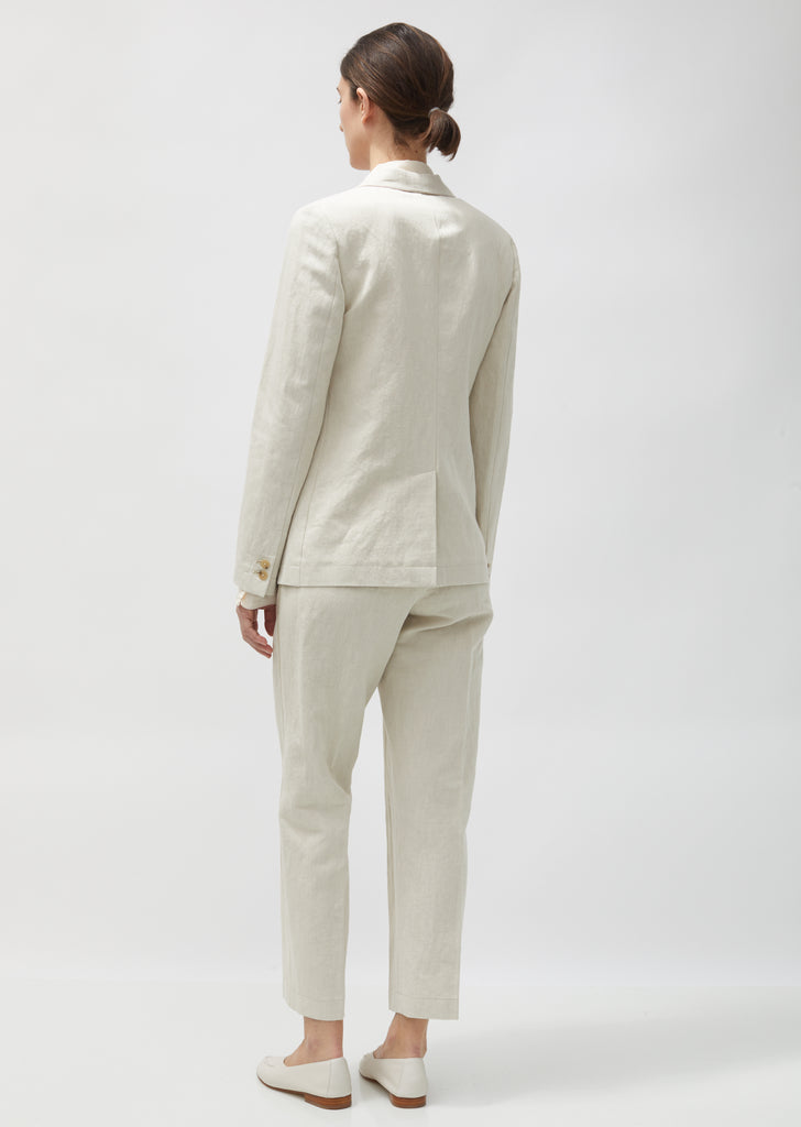 Cotton & Linen Structured Jacket