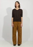 Wool & Cotton Thermal Knit Cardigan