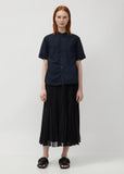 Crinkled Short Sleeve Shirt