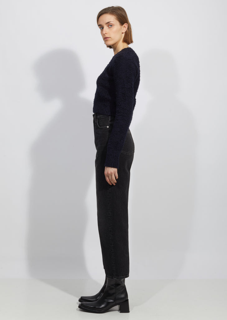 1993 Vintage Black 5-Pocket Jeans — 32" Inseam