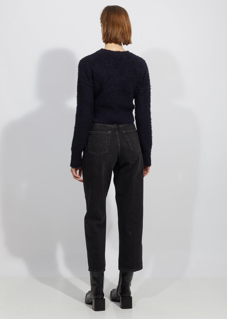 1993 Vintage Black 5-Pocket Jeans — 32" Inseam