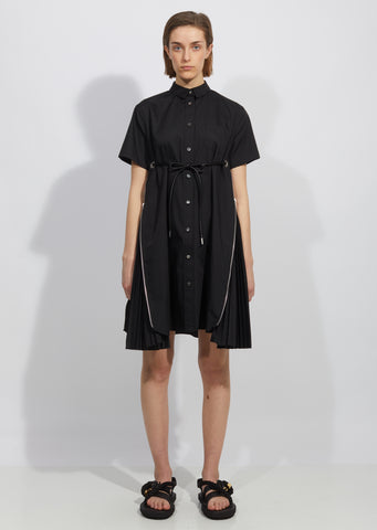 Cotton	Poplin	Dress