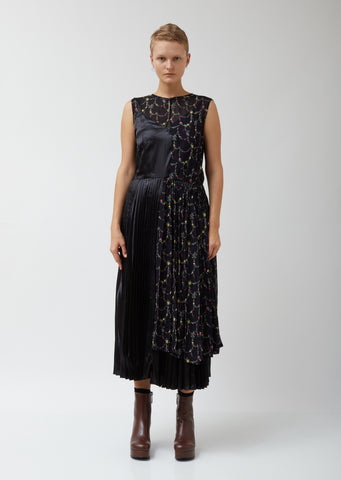 Viscose Georgette Flower Dress