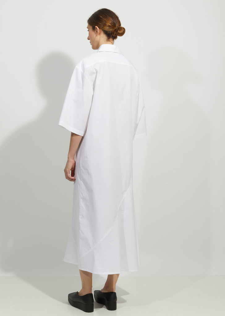 Cotton Polo Shirt Dress