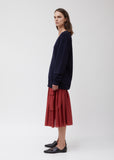 Knitted Wool Cashmere Oversize Cardigan