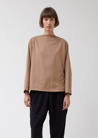 Folded Neck Top