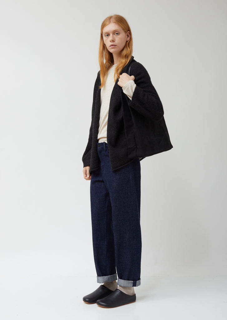 Tall Canvas Paperboy Bag