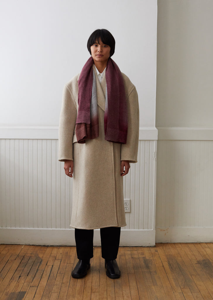 Dorotea Virgin Wool Silk Blend Scarf