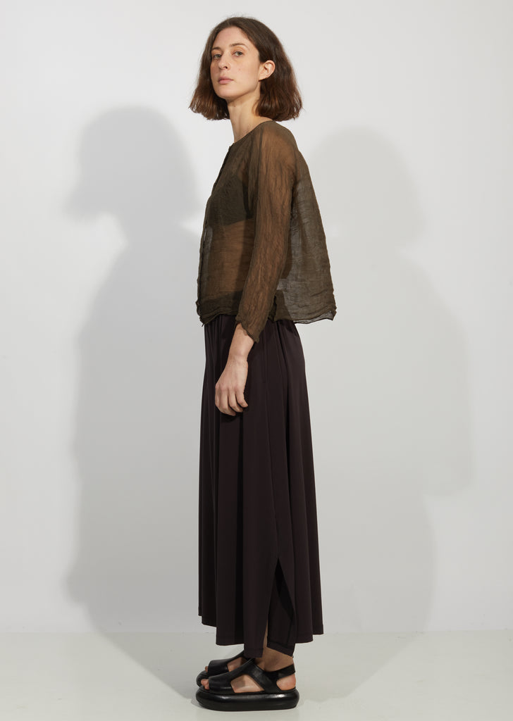 Drape Jersey Pants