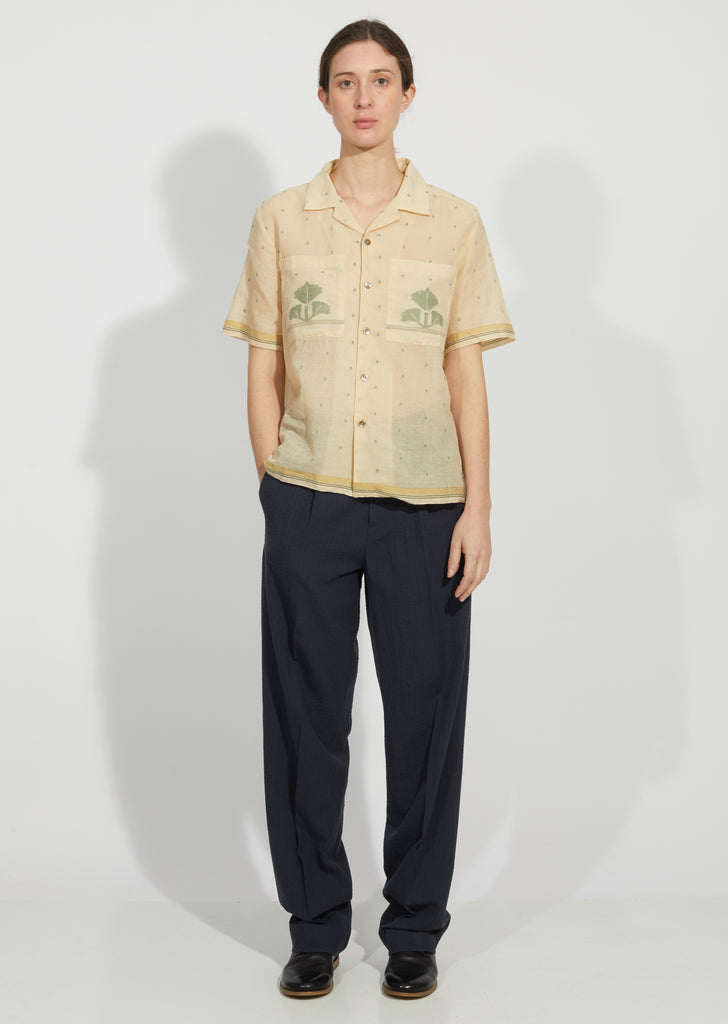Tea Dyed Jamdani Shirt