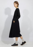 Wavy Cotton Gauze Tuck Skirt