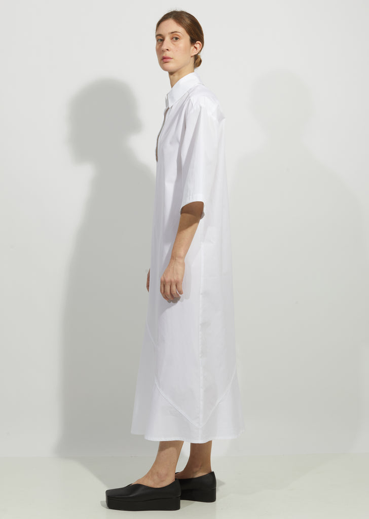 Cotton Polo Shirt Dress