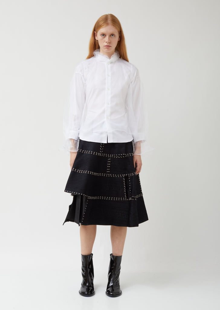 Cotton Broad Organdy Shirt