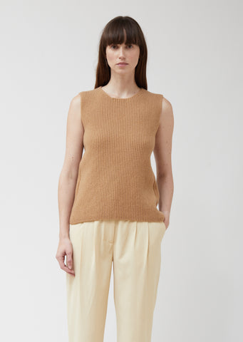 Keb T Chunky Soft Wool Sleeveless Top
