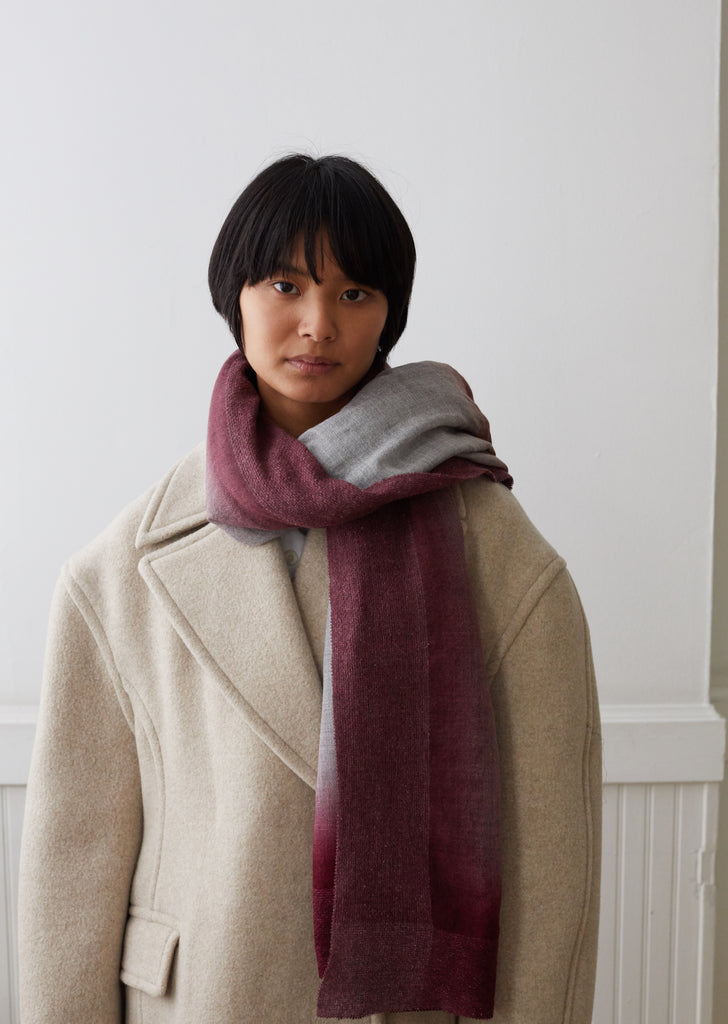 Dorotea Virgin Wool Silk Blend Scarf