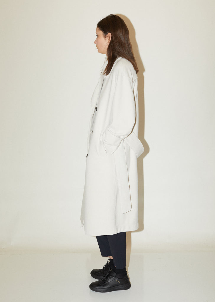 Soft Wool Trench Coat