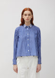 Cotton Poplin Stripe Shirt