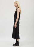 Ribbed Cotton and Silk Tank Dress 