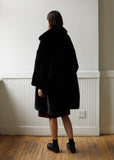 Polyester Synthetic Fur Top Coat