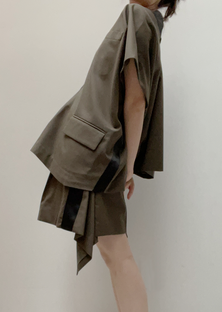 Suiting Pullover — Khaki