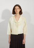 Sashiko Pleats Cardigan