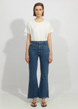 Gabbie Crop Bell Bottom Jean