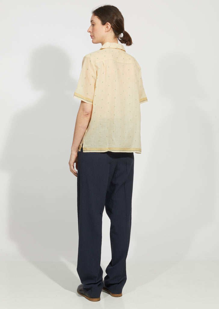 Tea Dyed Jamdani Shirt