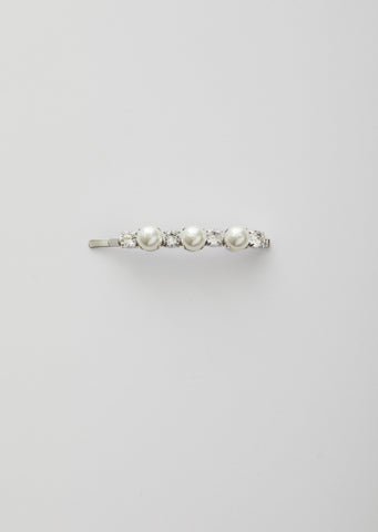 Pearl & Diamante Hair Clip