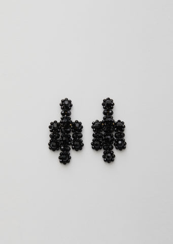 Triple Drop Daisy Earring