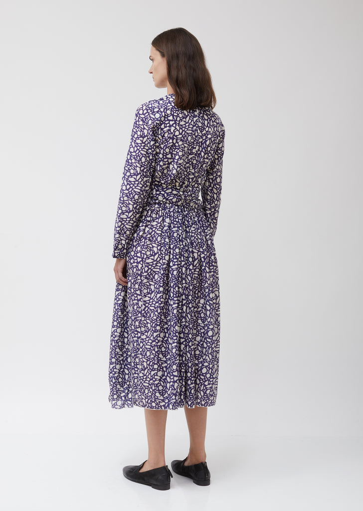 Muslin Wrap Dress