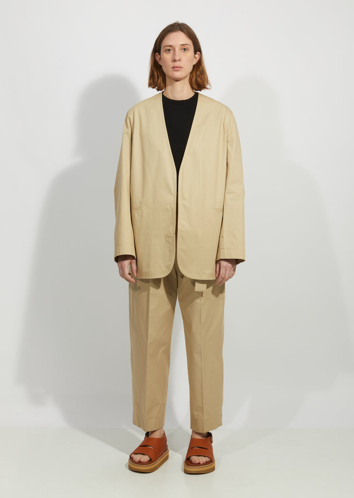 Curve Collarless Jacket