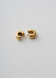 Gold Tire Earrings