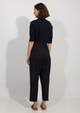 Wool Deep Pleat Trousers