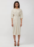 Loose Button Dress