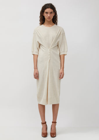 Loose Button Dress