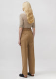 Belted Tapered Trousers