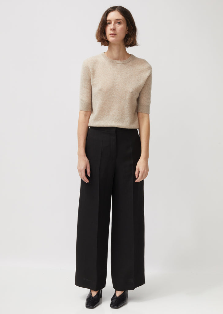 Monaco Fluid Silk and Viscose Trousers