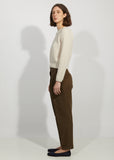 Cotton Pleat Pocket Trouser