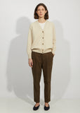 Cashmere & Cotton V-Neck Cardigan