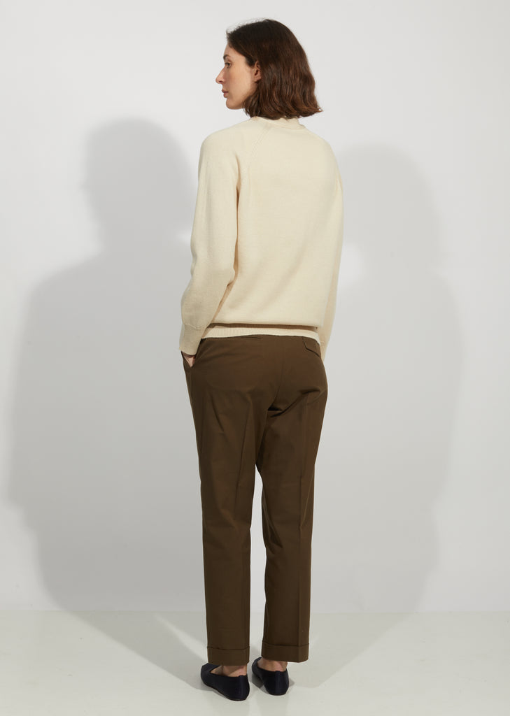 Cashmere & Cotton V-Neck Cardigan