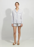 Jack Navy Stripe Short Pyjama Set