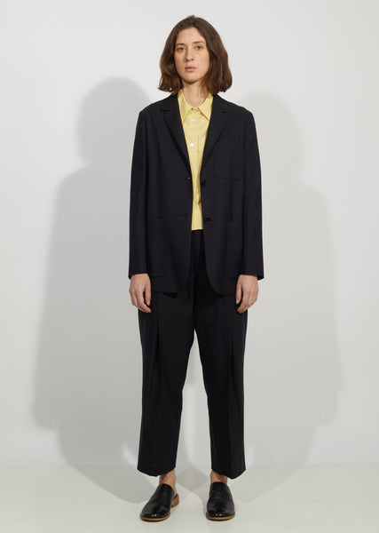 Shrunken Schoolboy Jacket – La Garçonne