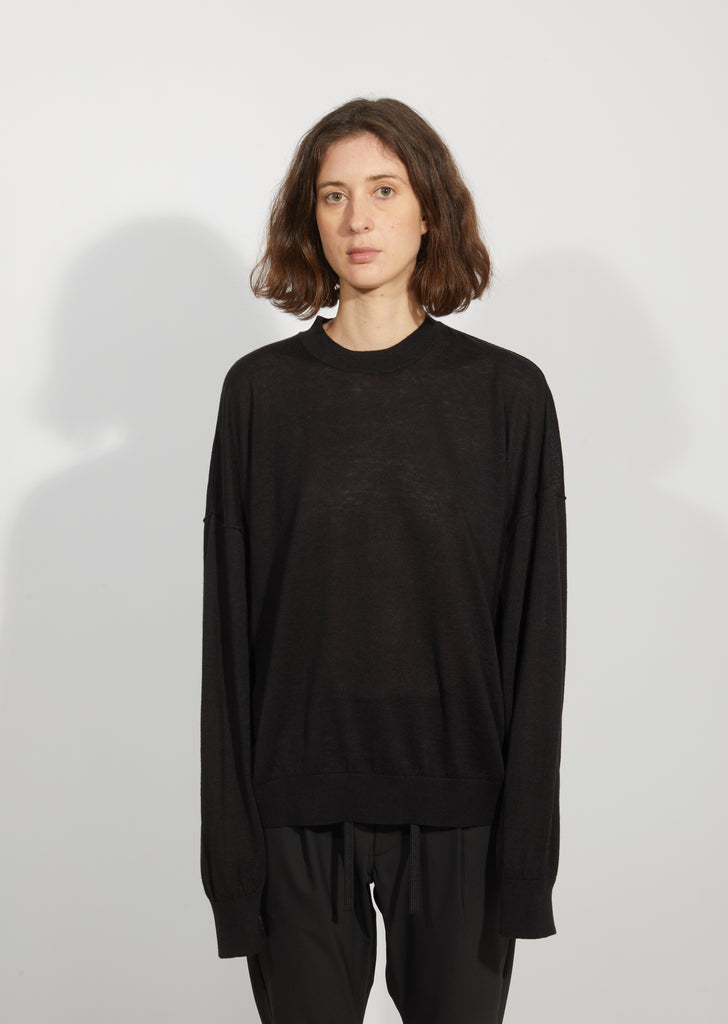 Tani Cotton Crewneck Sweater