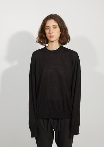 Tani Cotton Crewneck Sweater