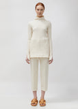 Ribbed Long Sleeve Turtleneck Top