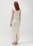 Cotton & Baby Alpaca Sweater Rib Dress